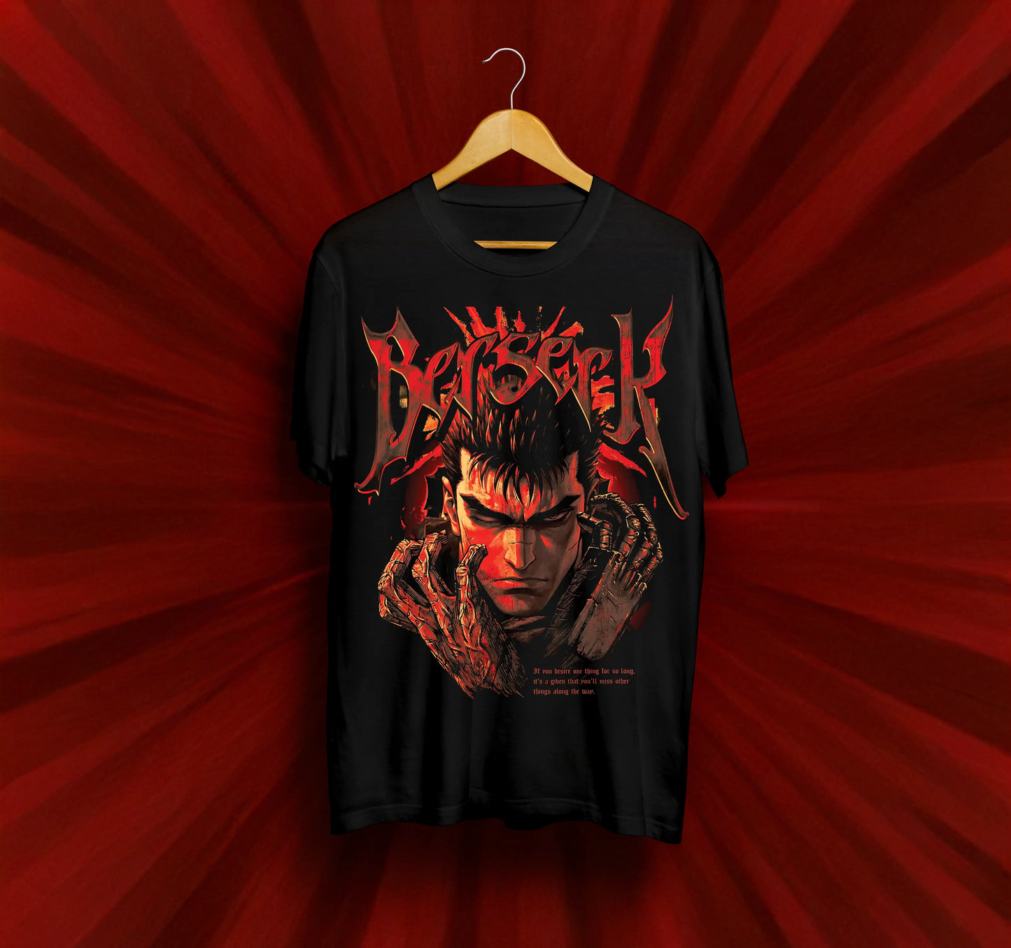 Унисекс тениска Berserk – Guts