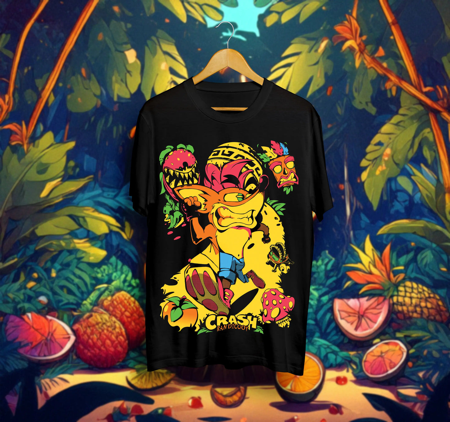 Унисекс тениска – Crash Bandicoot