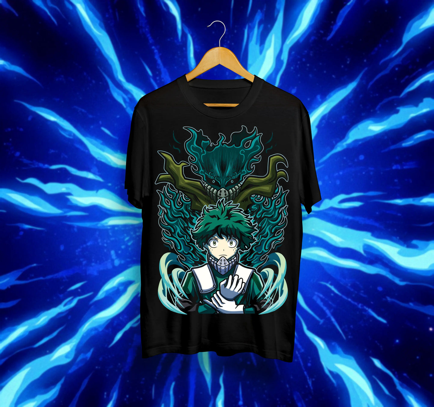 Унисекс тениска – My Hero Academia (Deku)