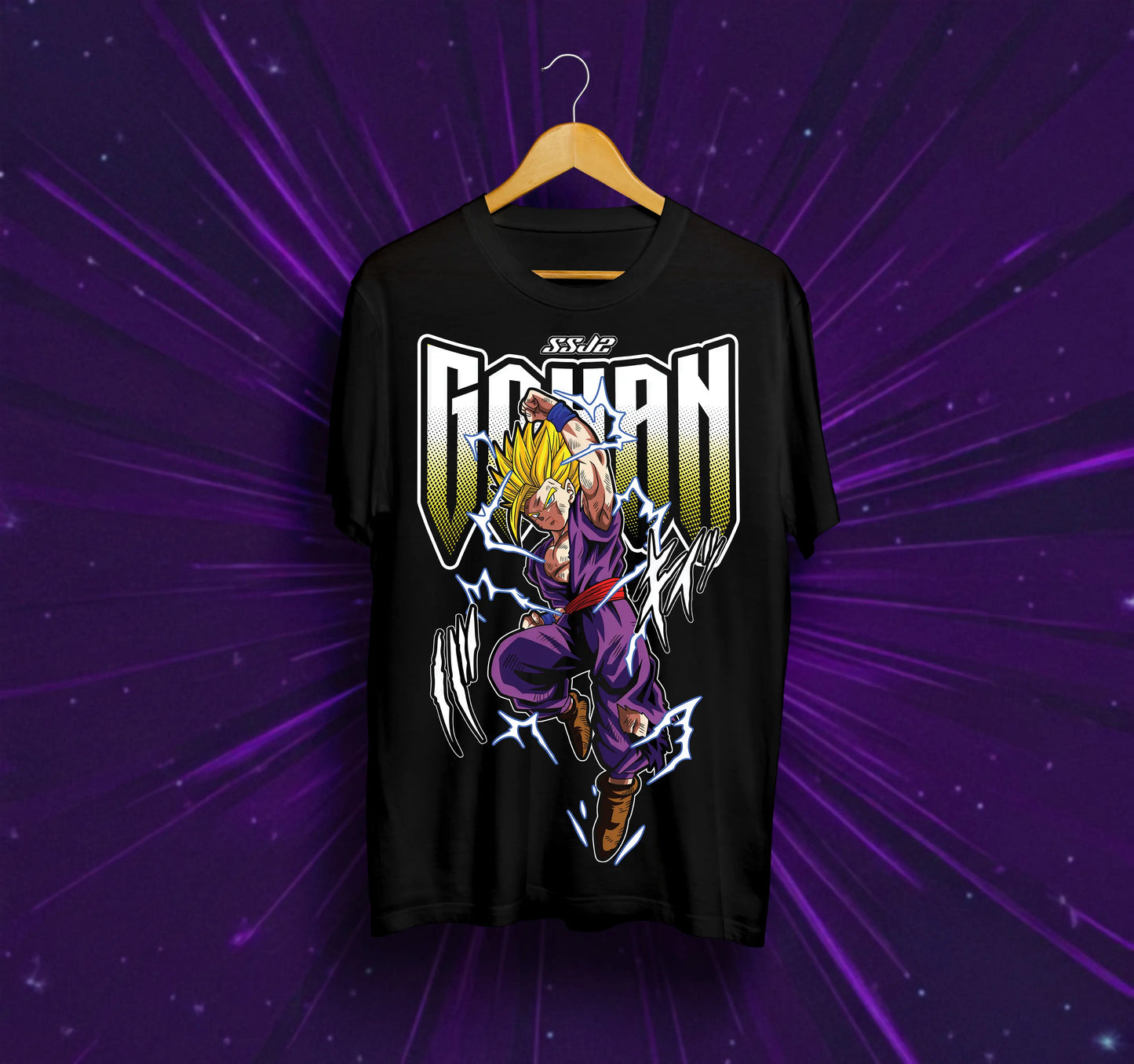 Унисекс тениска – Dragon Ball (Gohan V10 – Силата на наследството)