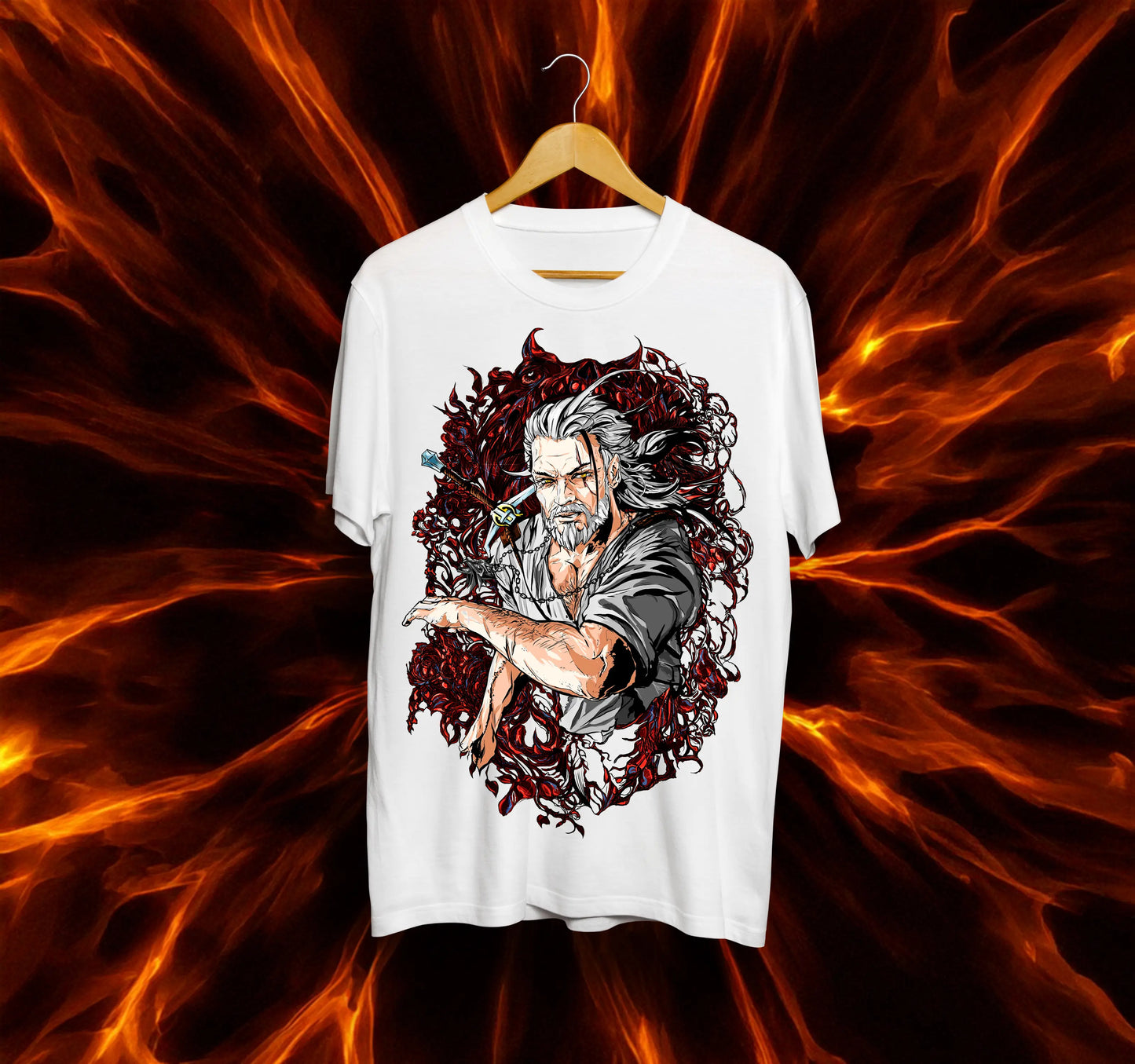 Унисекс Тениска - Geralt The Witcher