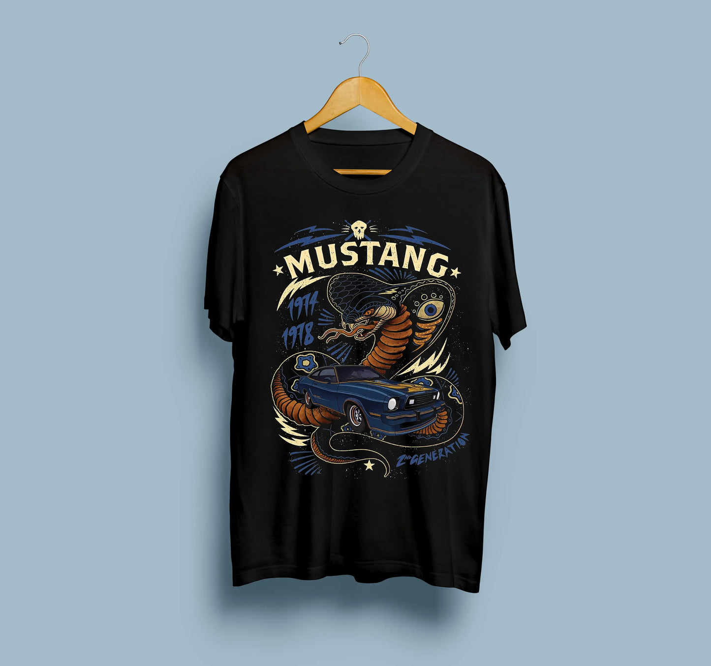 Унисекс Тениска - Mustang