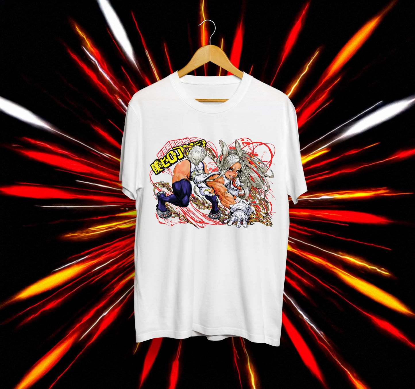 Унисекс Тениска - My Hero Academia (Mirko)