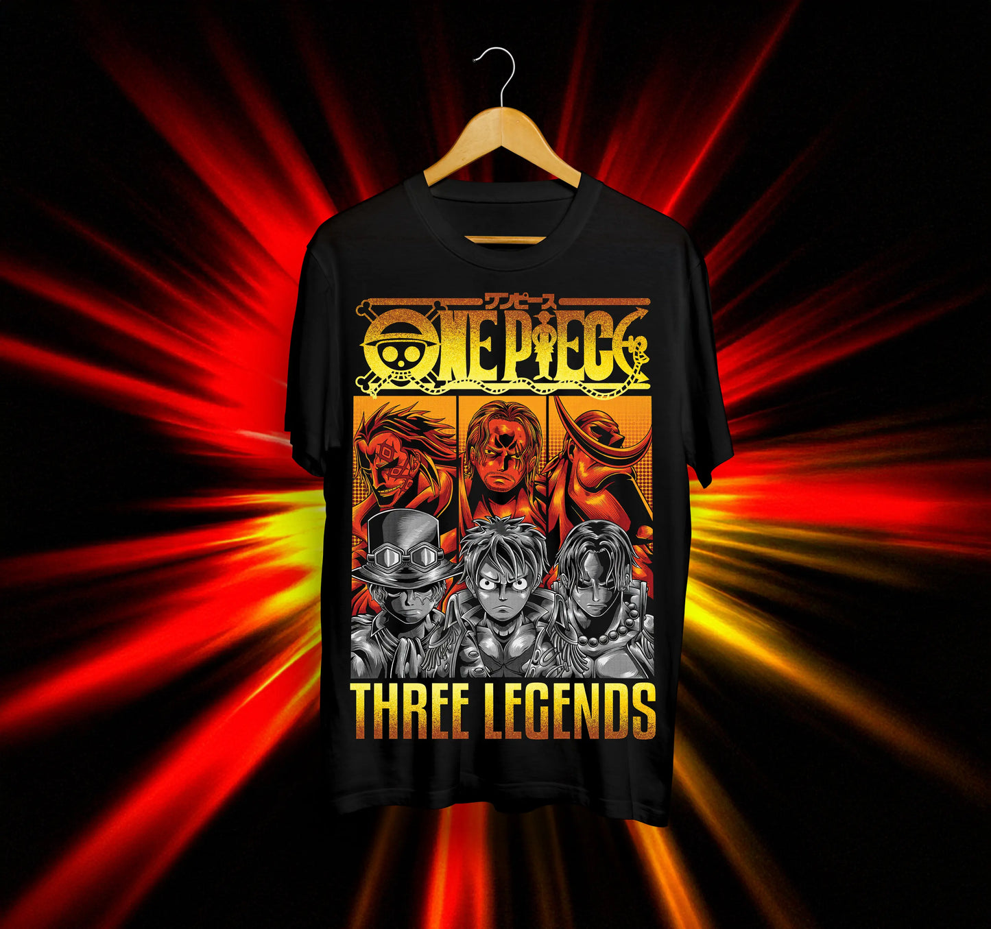 Унисекс Тениска - One Piece (Legends)