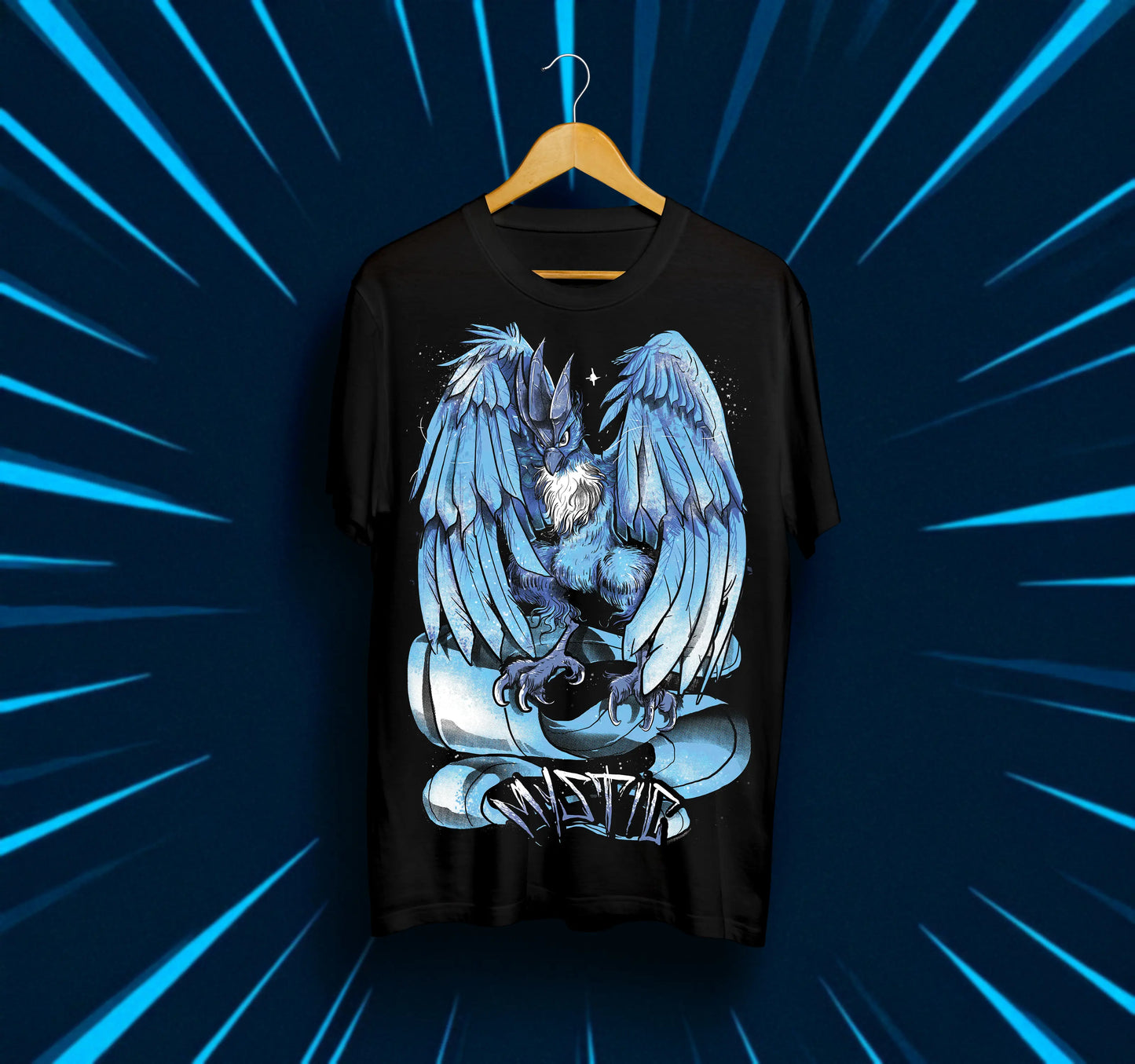 Унисекс тениска – Pokémon GO (Team Mystic – Мъдростта на леда)