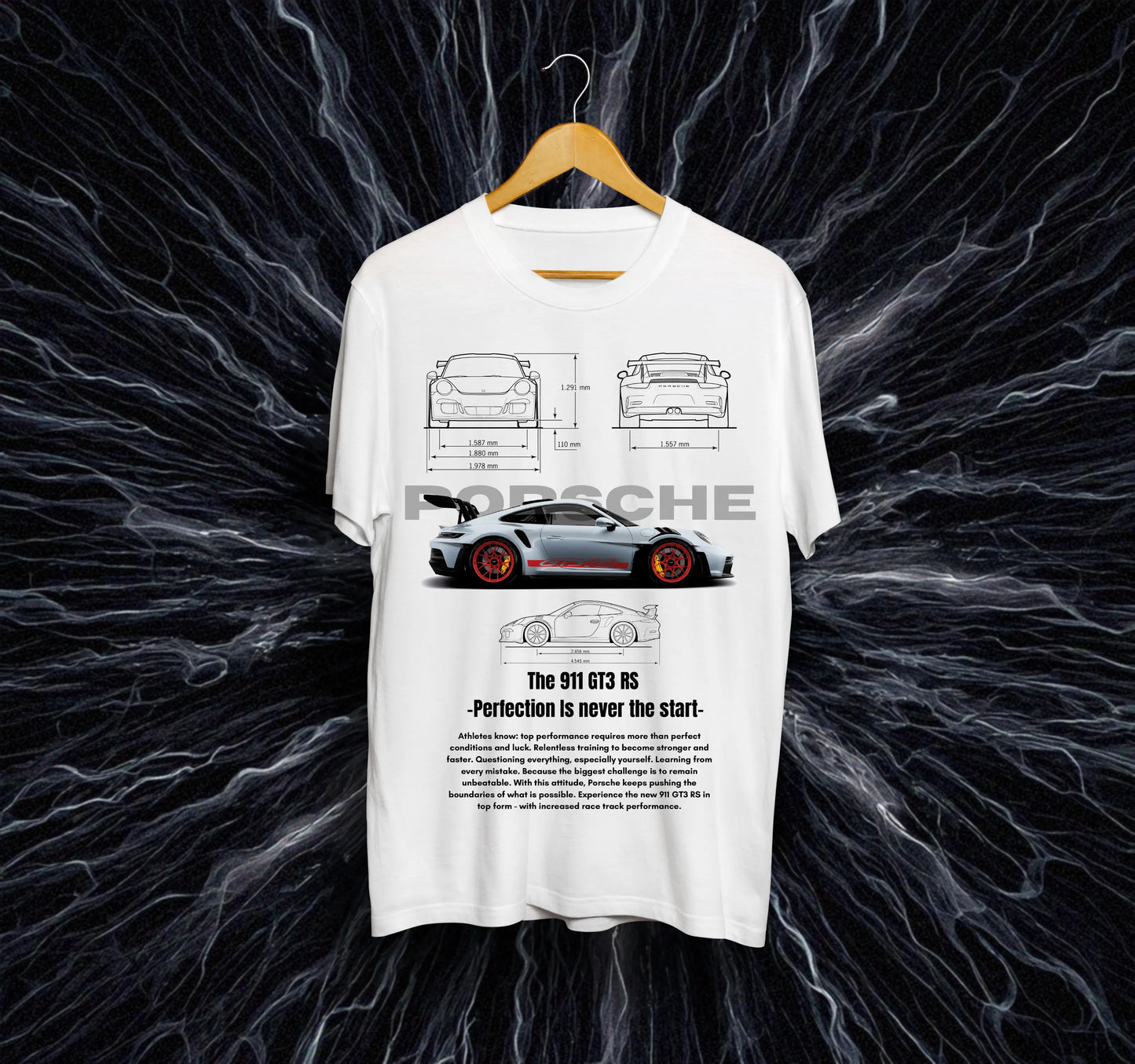 Унисекс Тениска - Porche 911 GT3 RS