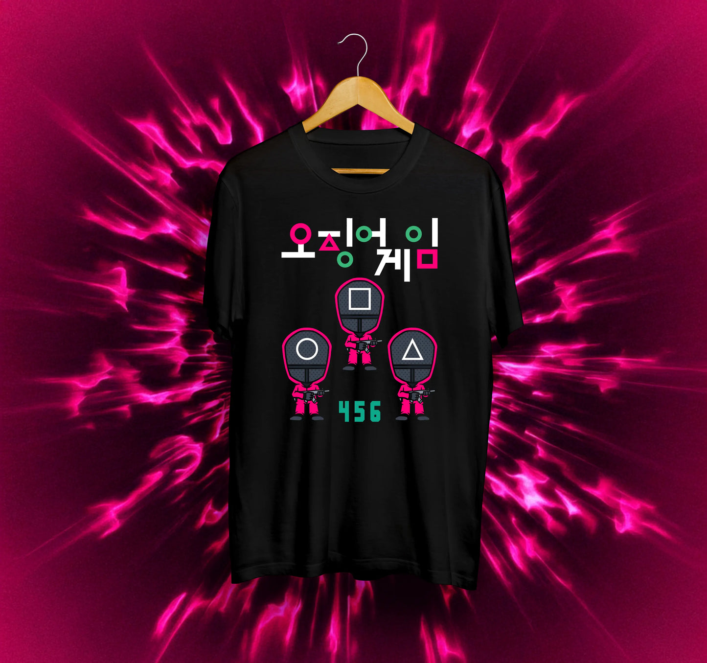 Унисекс Тениска - Squid Games V2