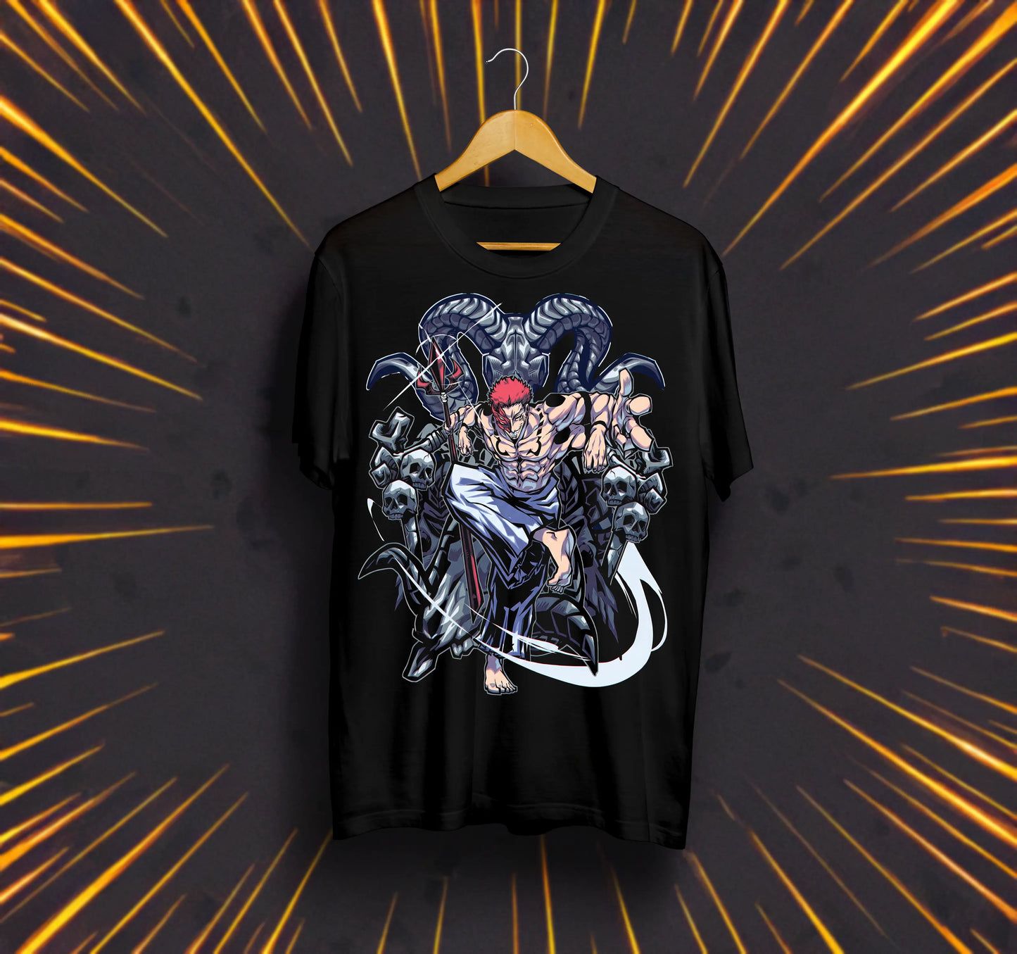 Унисекс тениска Jujutsu Kaisen – Sukuna