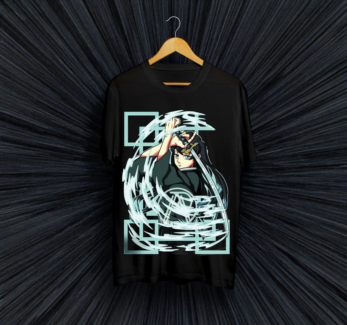 Унисекс тениска – Demon Slayer (Tokitou Muichiro)