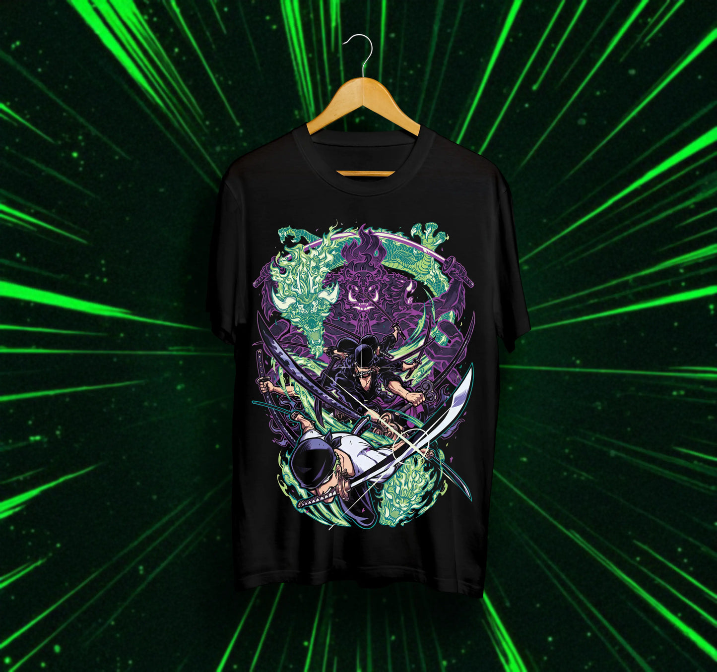 Унисекс тениска One Piece – Zoro