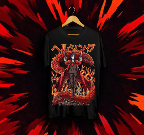 Унисекс тениска – Hellsing (Alucard)