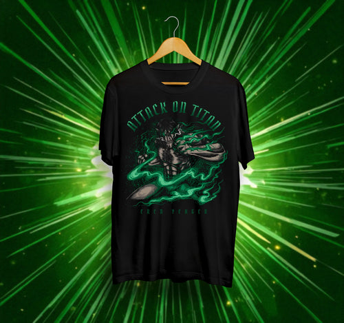 Унисекс тениска – Attack on Titan (Eren Yeager)