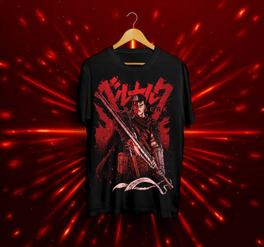 Унисекс тениска Berserk – „Червеният път на отмъщението“