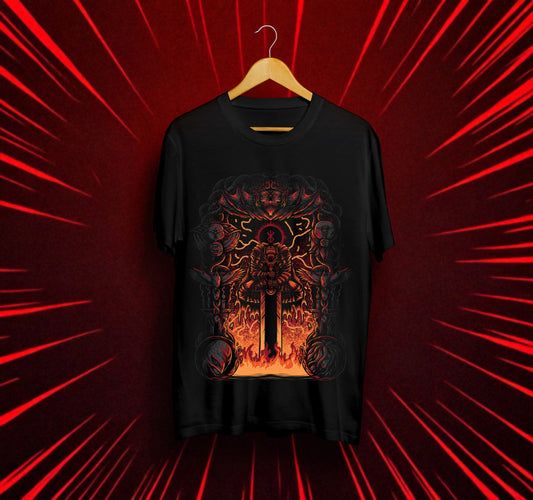 Унисекс тениска – Guts (Berserk)