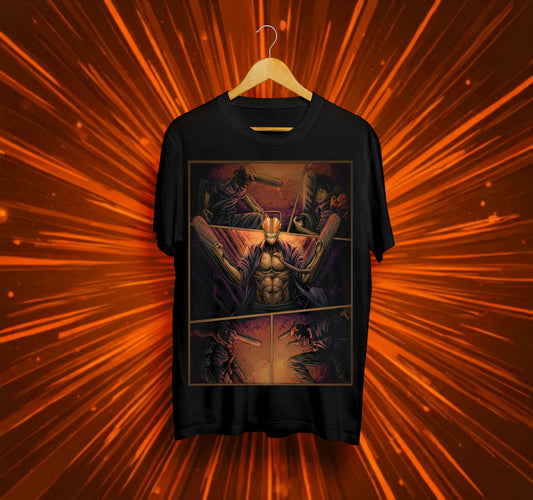 Унисекс тениска – Chainsaw Man (Денджи – Човекът с моторния трион)