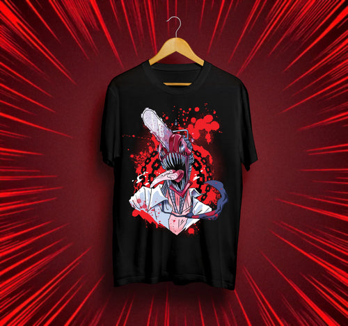 Унисекс тениска – Chainsaw Man (Denji)