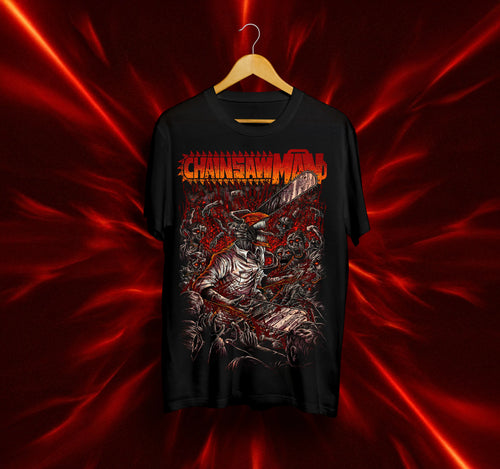 Унисекс Тениска - Chainsaw Man