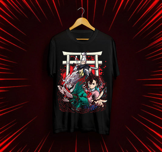 Унисекс тениска – DanDaDan (Momo Ayase и Aira Shiratori)