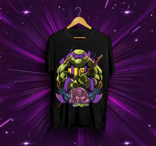 Унисекс тениска – Костенурките Нинджа (Донатело – Майсторът на технологиите)