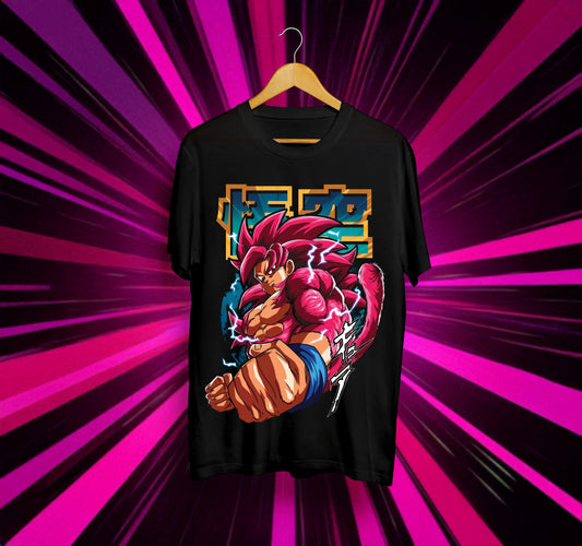 Унисекс тениска – Dragon Ball (Super Saiyan 4 Goku)