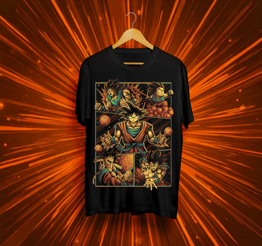 Унисекс тениска – Dragon Ball (Goku – Легендата на Саяните)