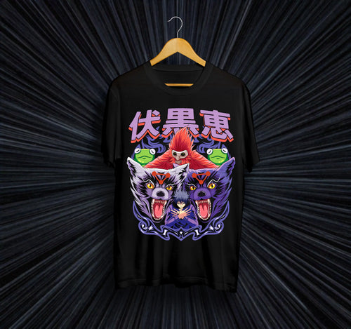 Унисекс тениска – Jujutsu Kaisen (Fushiguro Megumi)