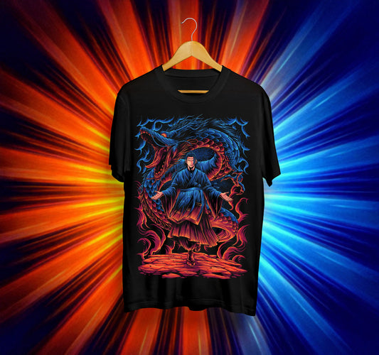 Унисекс тениска – Jujutsu Kaisen (Suguru Geto)