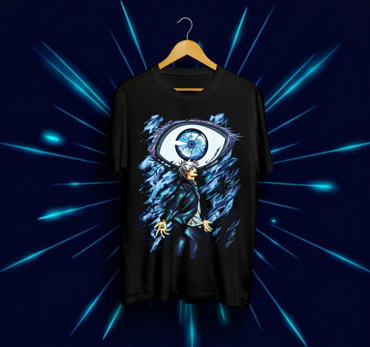 Унисекс тениска – Jujutsu Kaisen (Gojo Satoru – Непобедимият магьосник)