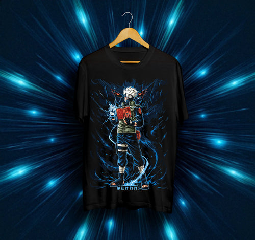 Унисекс тениска – Naruto (Какаши Хатаке – Копиращият нинджа)