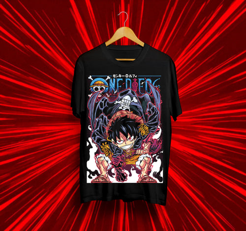 Унисекс тениска – One Piece (Monkey D. Luffy – Мъжът, който ще стане Крал на пиратите)