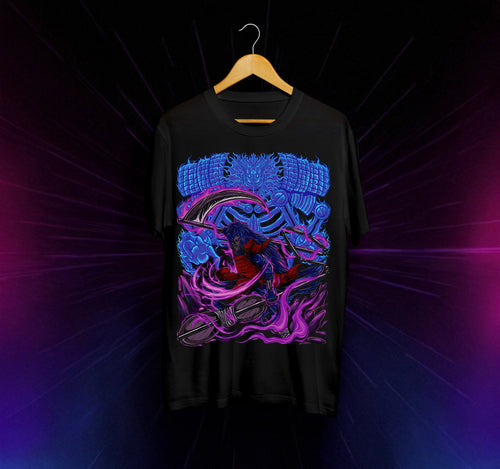 Унисекс тениска – Naruto (Мадара Учиха – Властелинът на шиноби)