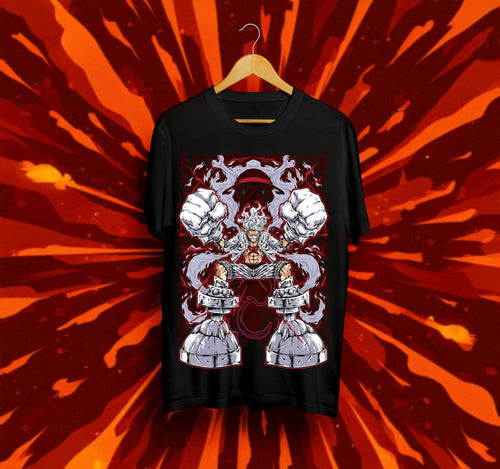 Унисекс тениска – One Piece (Monkey D. Luffy – Капитанът на свободния дух)