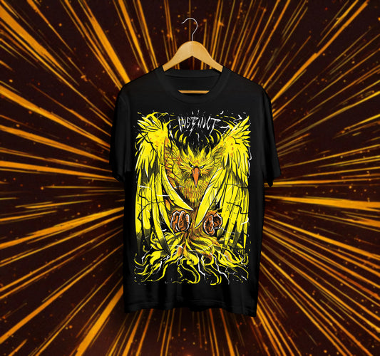 Унисекс тениска – Pokémon GO (Team Instinct – Духът на интуицията)