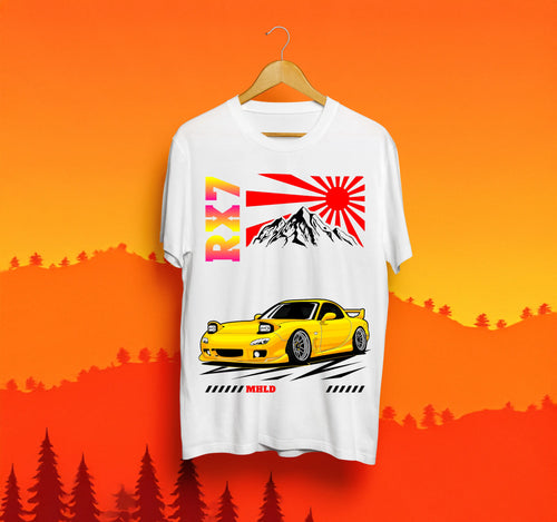 Унисекс Тениска - Mazda RX-7