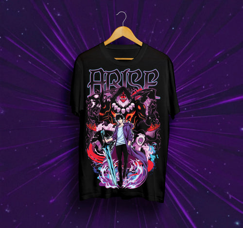 Унисекс тениска – Solo Leveling (Санг-ун – Възходът на най-силния ловец)