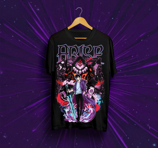 Унисекс тениска – Solo Leveling (Санг-ун – Възходът на най-силния ловец)