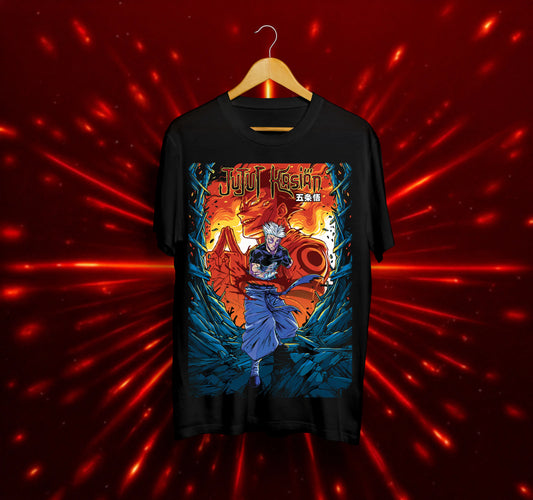 Унисекс тениска – Jujutsu Kaisen (Рьомен Сукуна – Царят на проклятията)