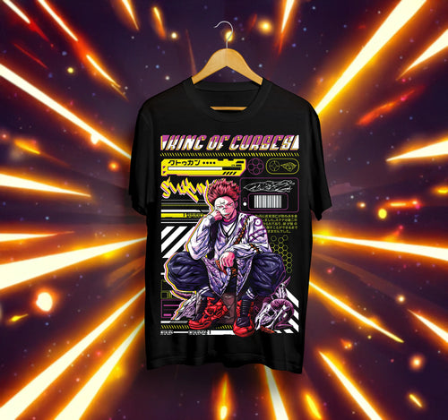 Унисекс тениска – Jujutsu Kaisen (Sukuna Streetstyle)