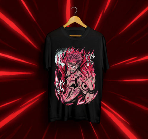 Унисекс тениска – Jujutsu Kaisen (Сукуна – Върховното зло)