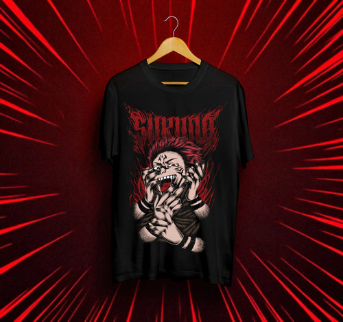 Унисекс тениска – Jujutsu Kaisen (Sukuna)