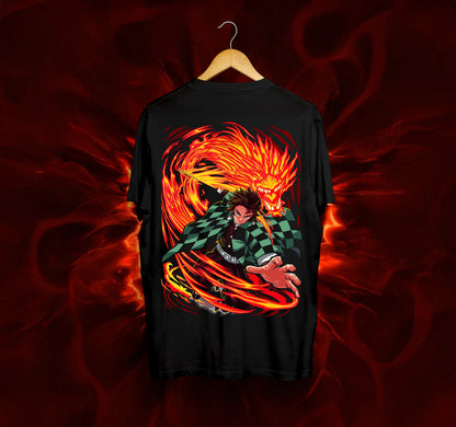 Унисекс Тениска - Demon Slayer (Tanjiro)