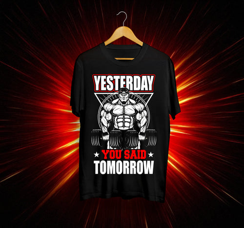 Унисекс Тениска - You Said Tomorrow