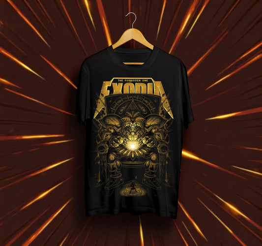 Унисекс тениска – Yu-Gi-Oh! (Exodia – Забраненият бог)