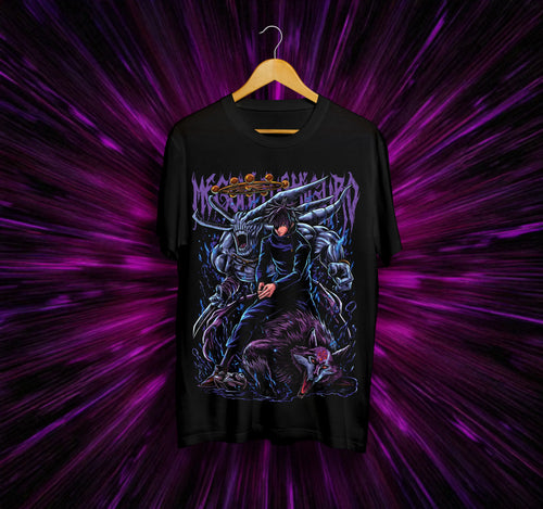 Унисекс тениска – Jujutsu Kaisen (Fushiguro)