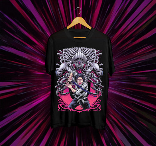 Унисекс тениска – Jujutsu Kaisen (Yuta и Rika)