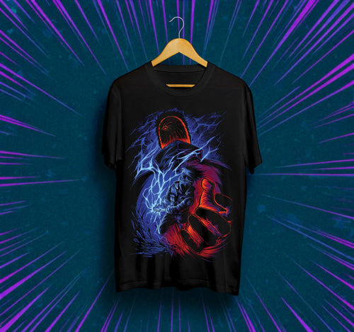 Унисекс тениска – Naruto (Обито Учиха – Сянката на съдбата)